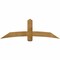 Ekena Millwork Bellingham Rough Sawn Timber Gable Bracket, Western Red Cedar, 72"W x 24"H x 4"D x 6"F, 8/12 Pitch GBW072X24X0406BEL00RWR - alternate 1